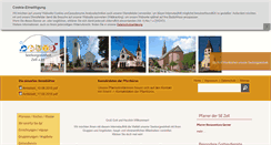 Desktop Screenshot of pfarrei-zell.de